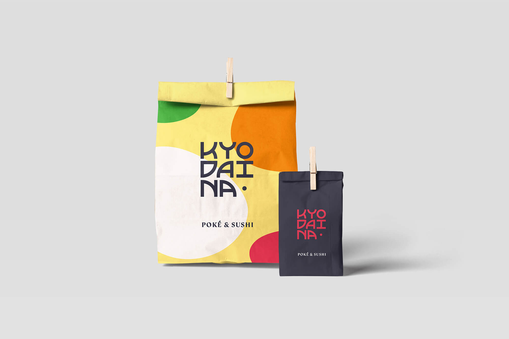 Branding Kyodaina Poke Sushi Bags